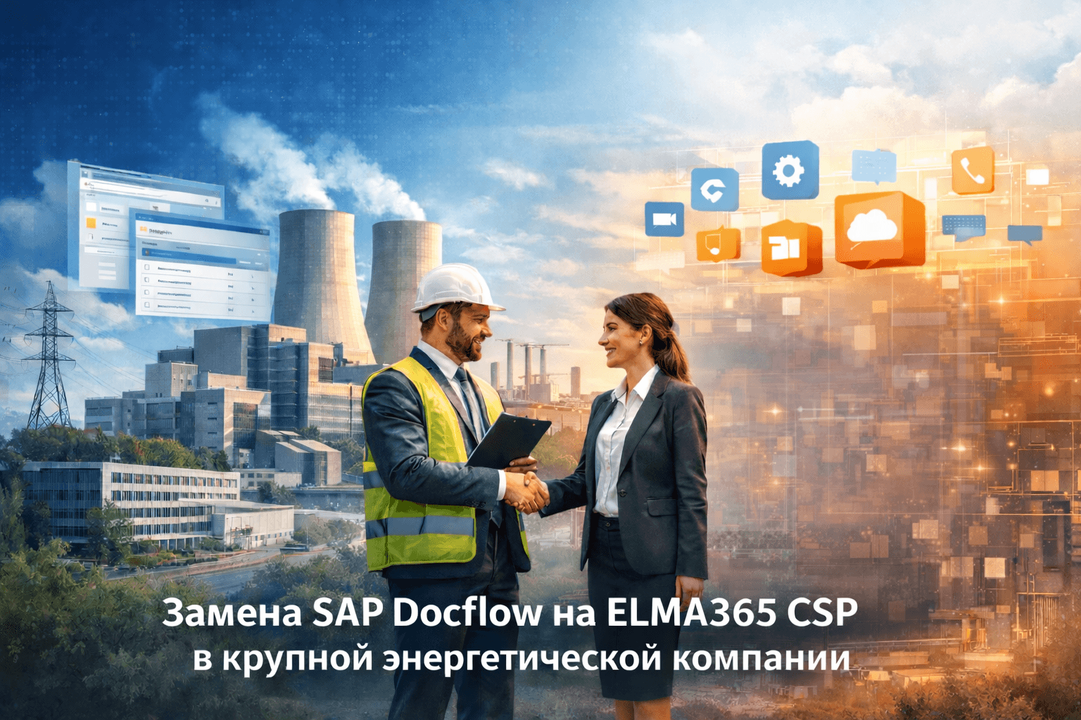Как мы перевели документооборот энергетического гиганта с SAP Docflow на ELMA365 CSP