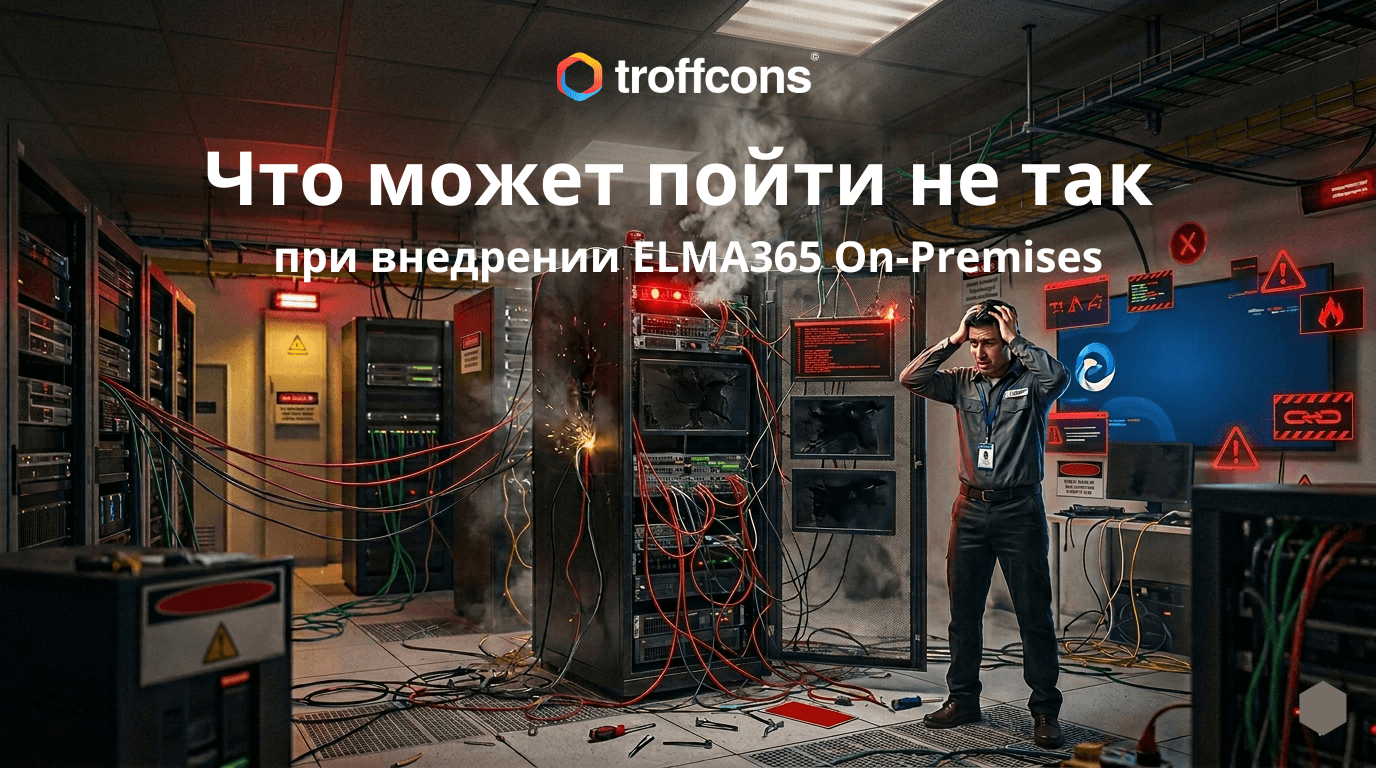 Что может пойти не так при внедрении ELMA365 on-premise